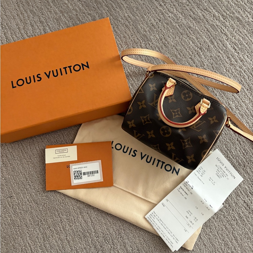 Louis Vuitton Nano Speedy Monogram